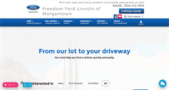 Desktop Screenshot of freedomfordwv.com