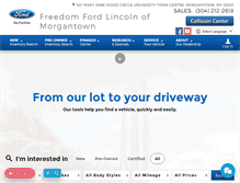 Tablet Screenshot of freedomfordwv.com